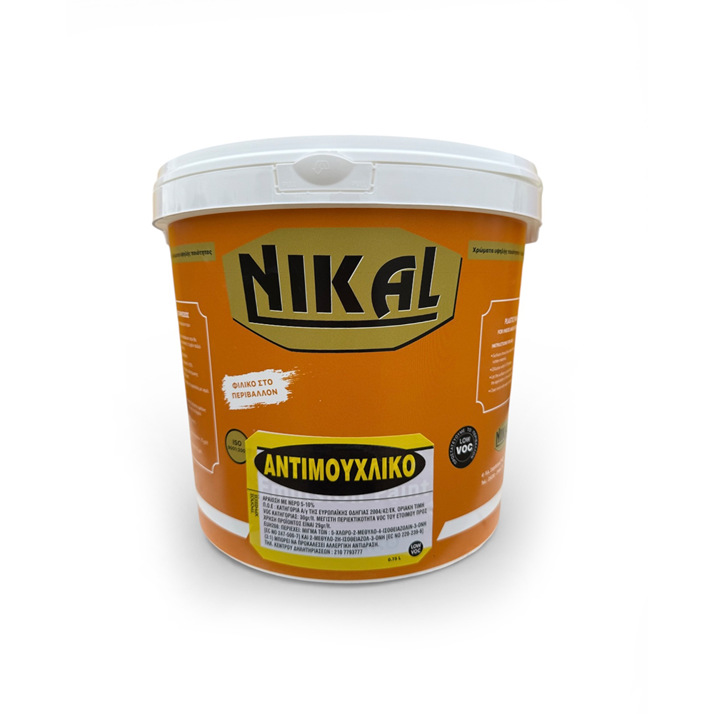 Αντιμουχλικό Χρώμα Nikal 3lt